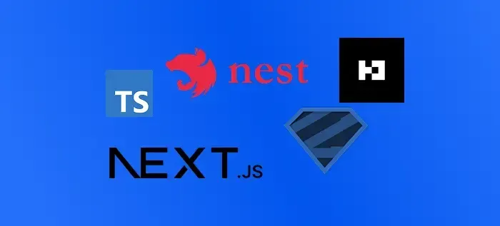 Image of few technologies used in project.